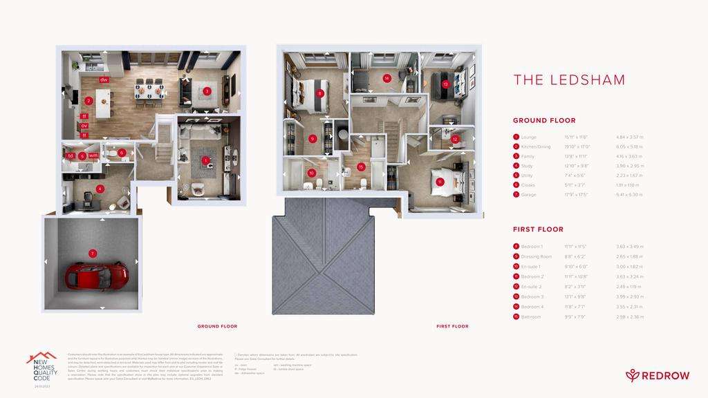 4 bedroom detached house for sale - floorplan