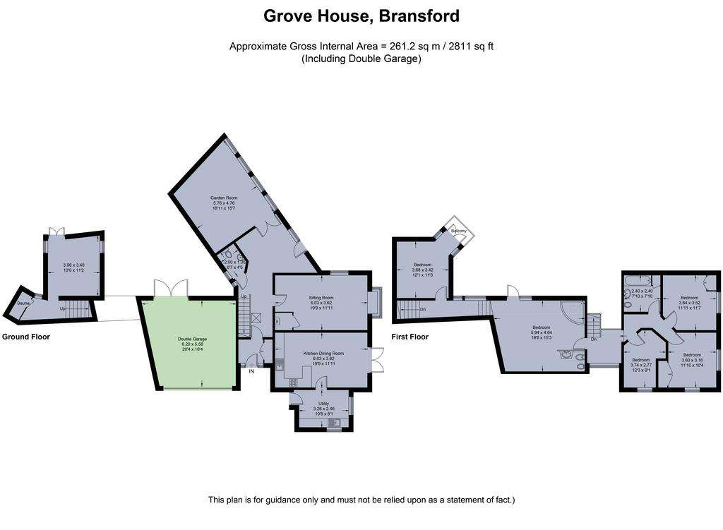 5 bedroom detached house for sale - floorplan