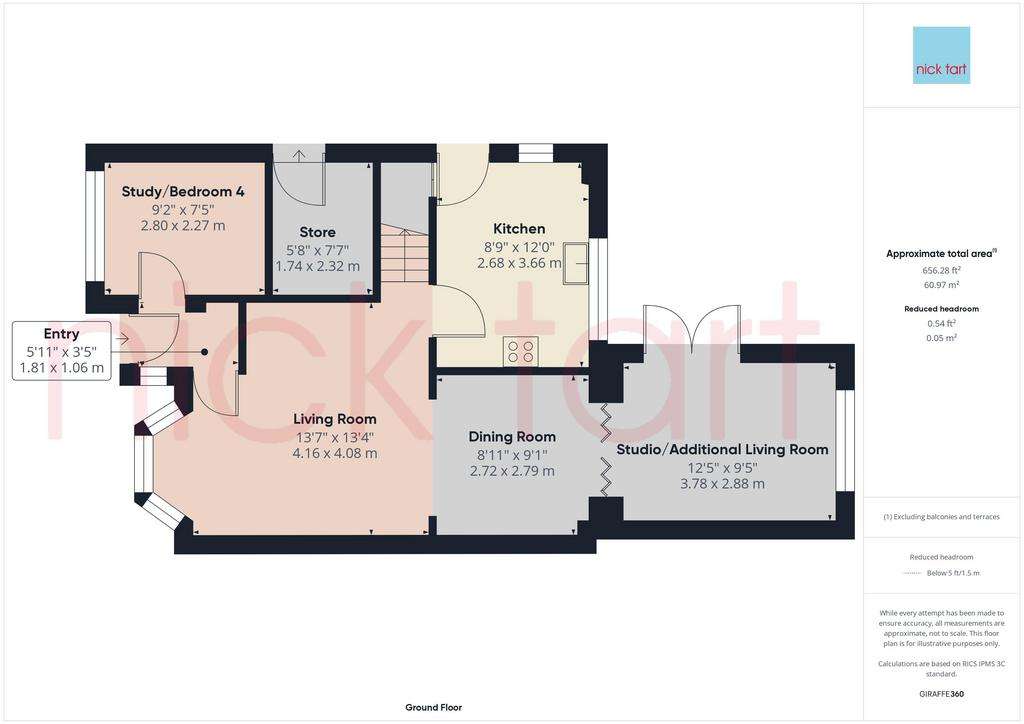 4 bedroom detached house for sale - floorplan