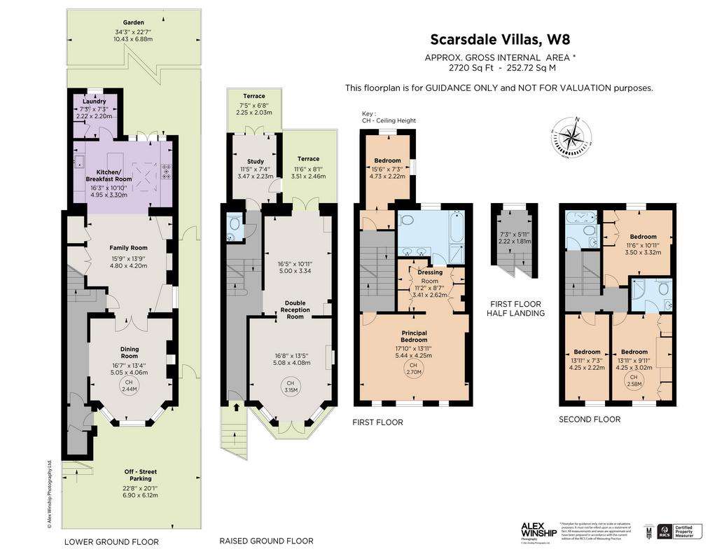 5 bedroom semi-detached house for sale - floorplan