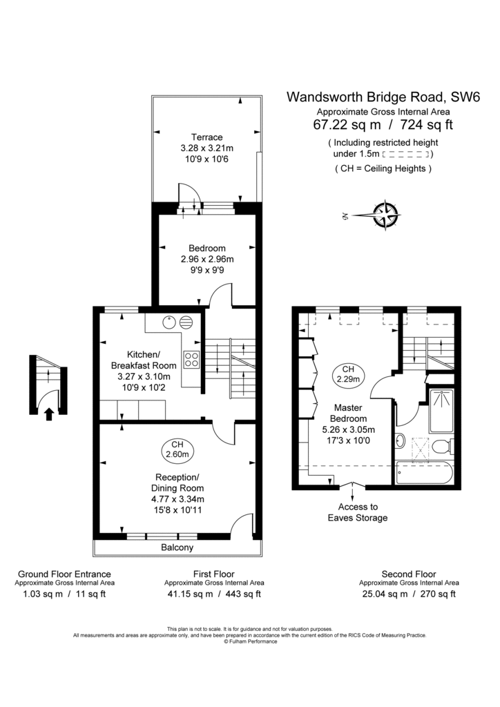 2 bedroom flat for sale - floorplan