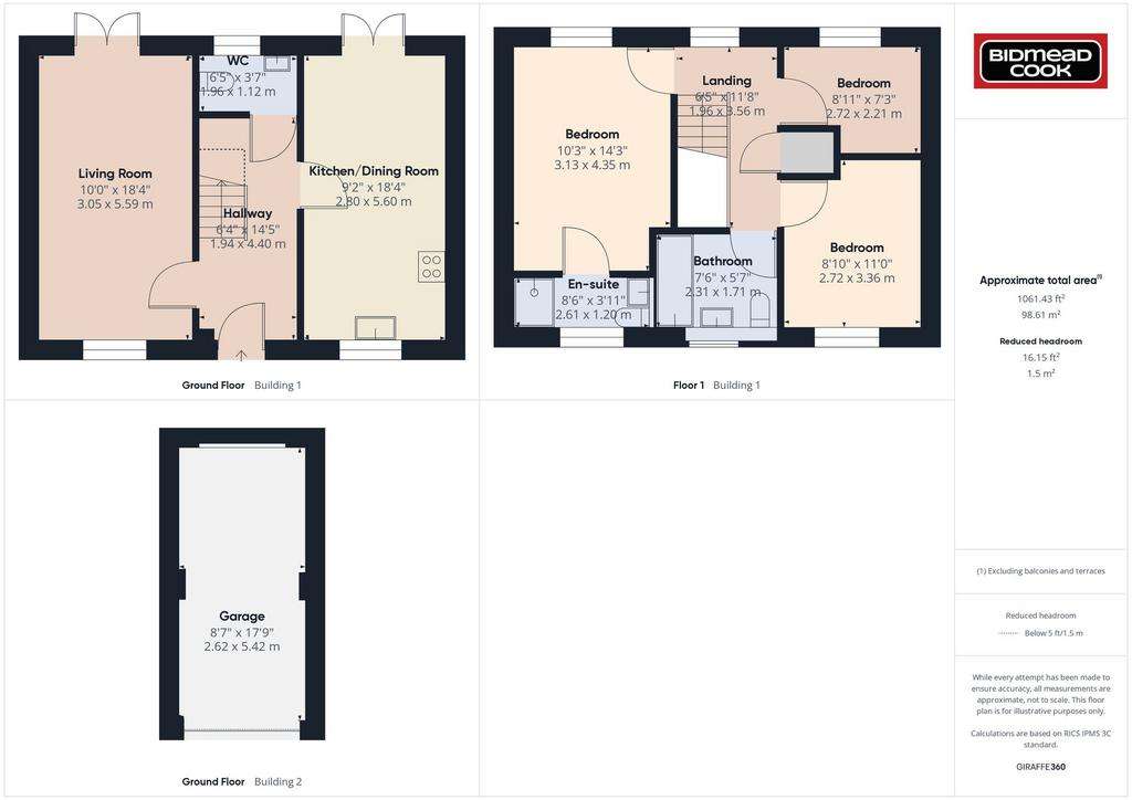 3 bedroom detached house for sale - floorplan