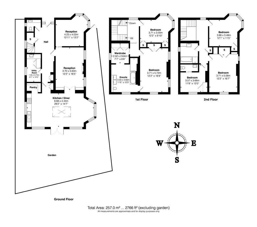 5 bedroom detached house to rent - floorplan