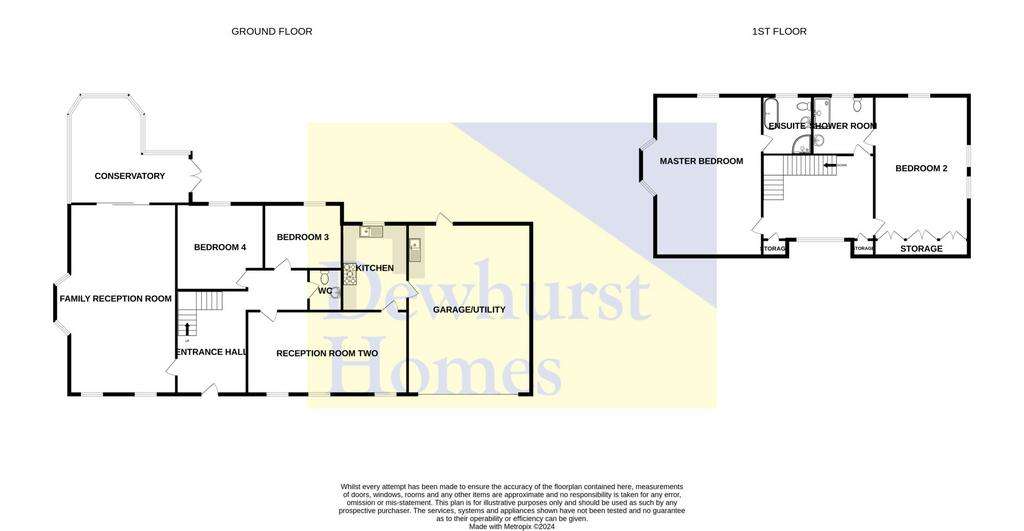 4 bedroom detached house for sale - floorplan