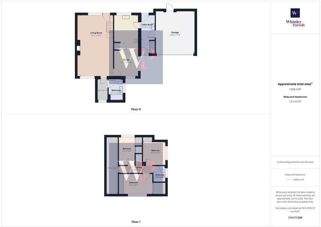 3 bedroom chalet for sale - floorplan