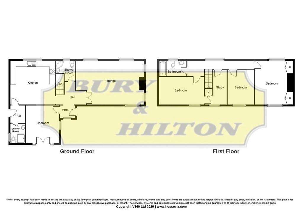 17 bedroom detached house for sale - floorplan