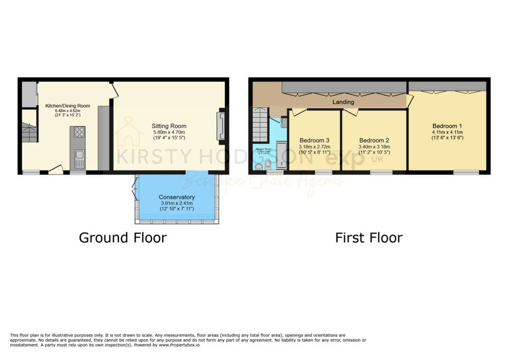 3 bedroom terraced house for sale - floorplan