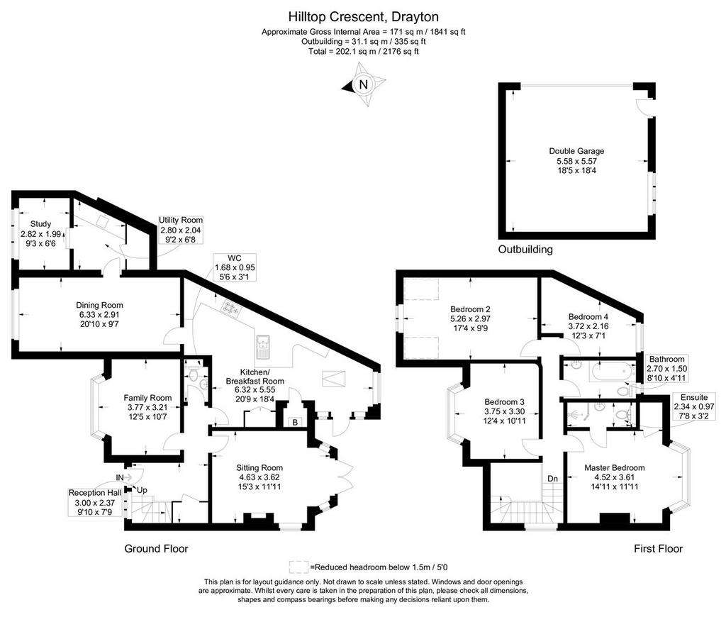 4 bedroom detached house for sale - floorplan