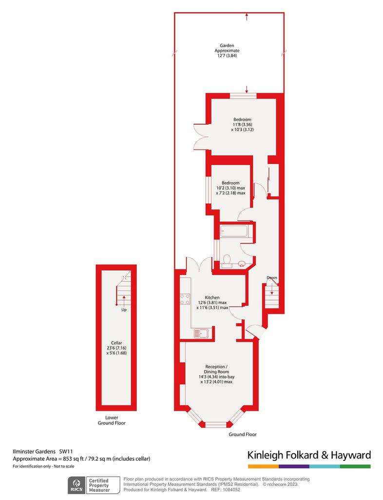 2 bedroom flat for sale - floorplan