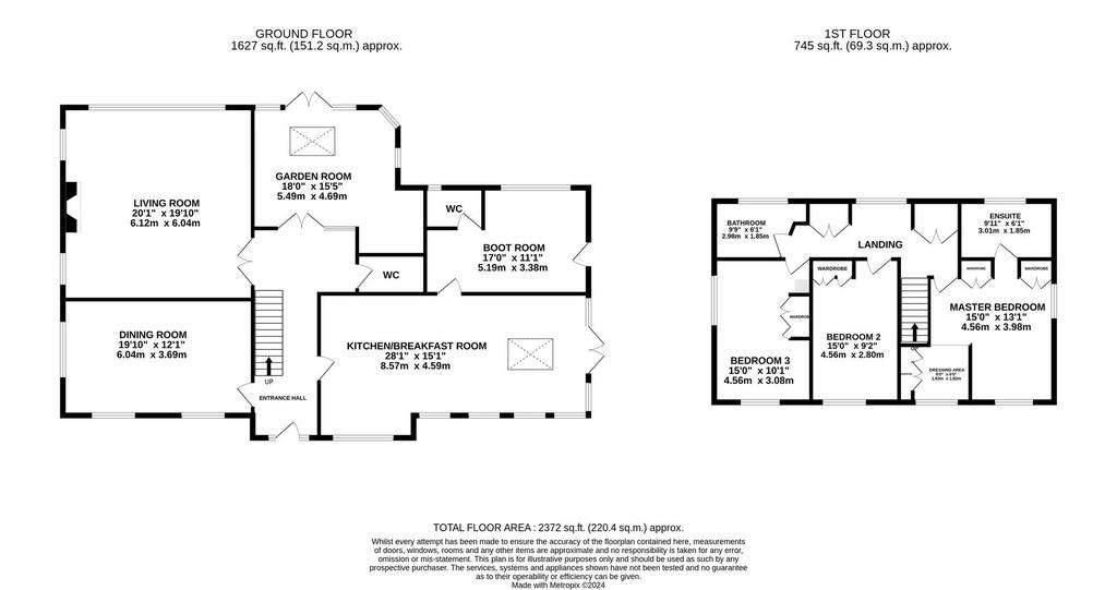 3 bedroom detached house for sale - floorplan