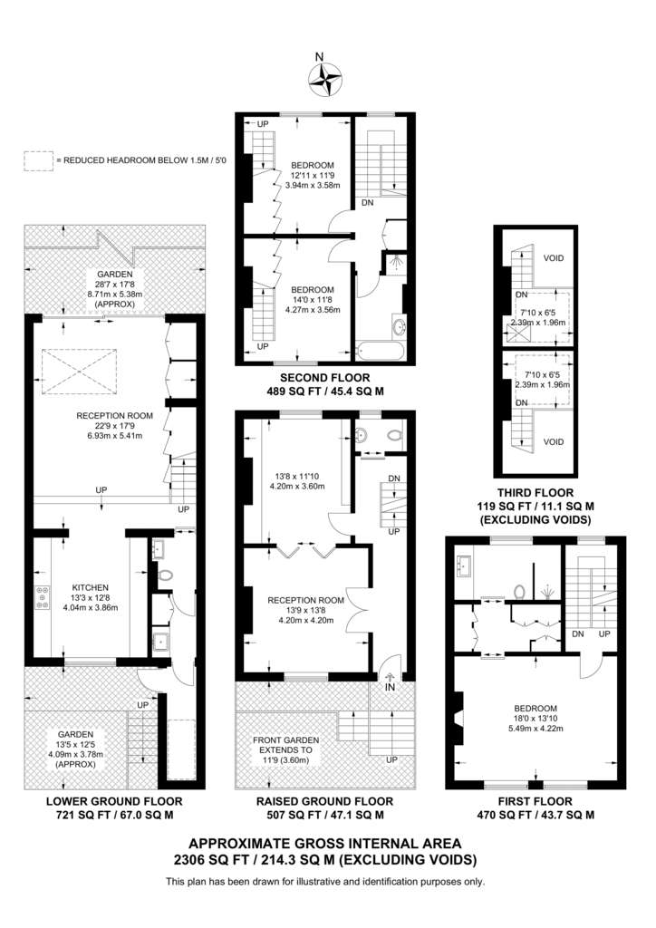 3 bedroom house to rent - floorplan