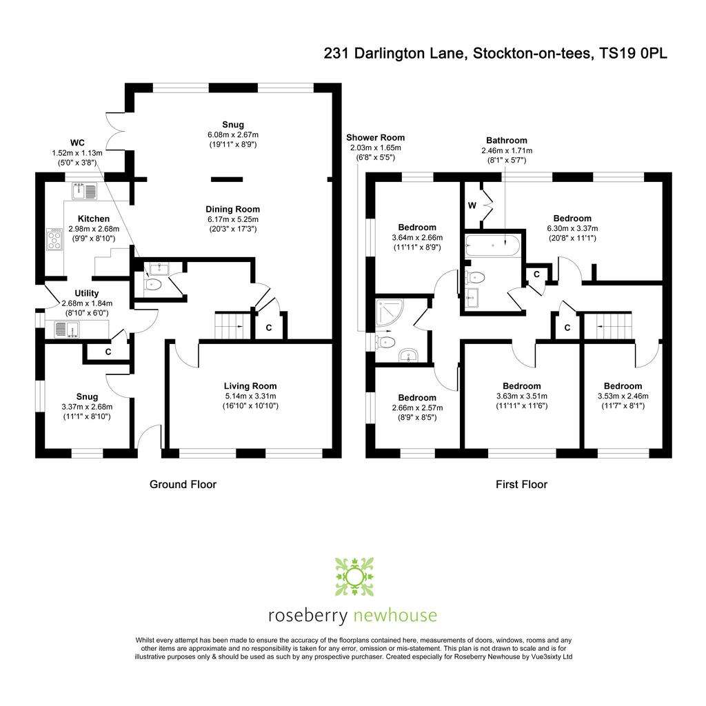 5 bedroom detached house for sale - floorplan