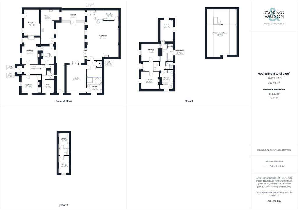 6 bedroom detached house for sale - floorplan