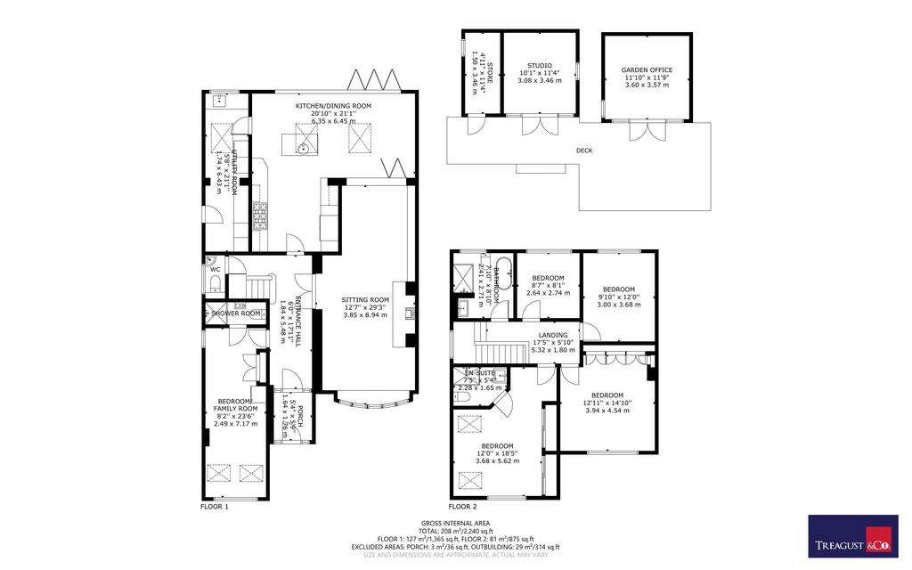 5 bedroom detached house for sale - floorplan