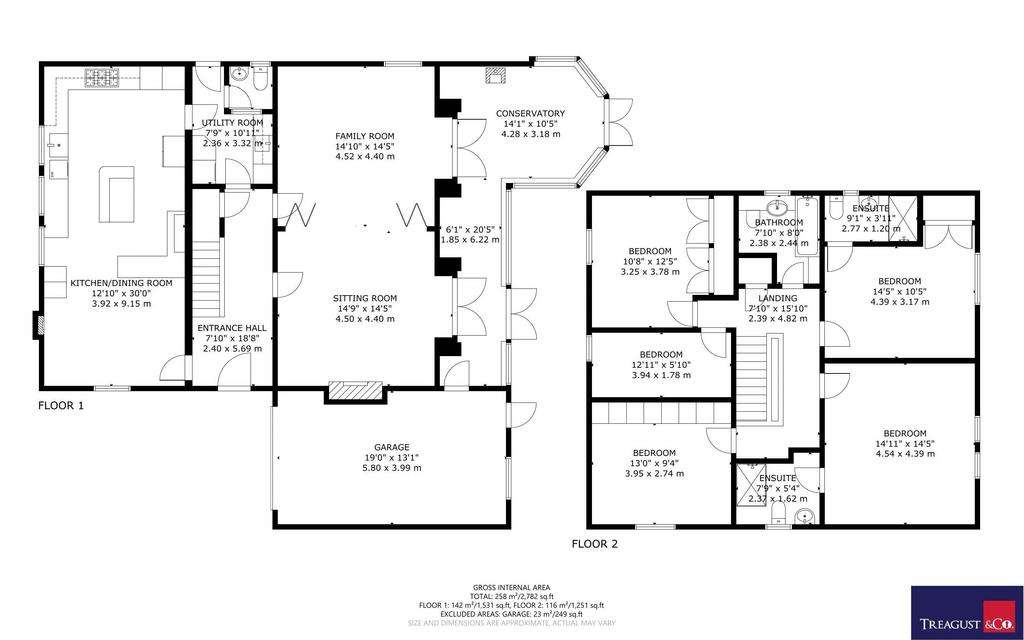 5 bedroom detached house for sale - floorplan