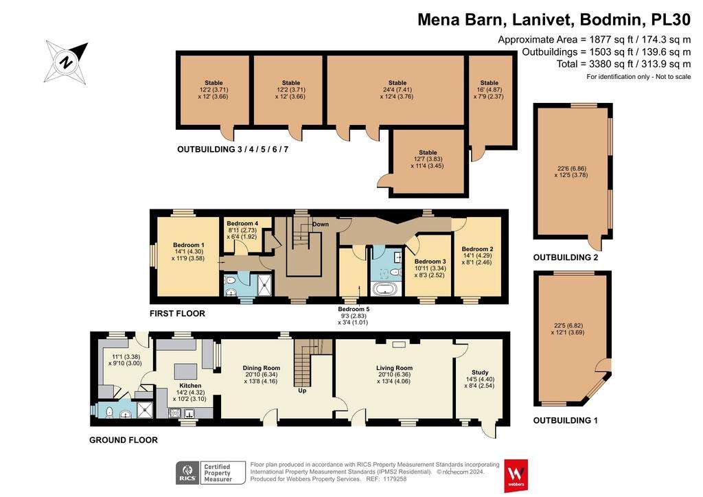 4 bedroom detached house for sale - floorplan