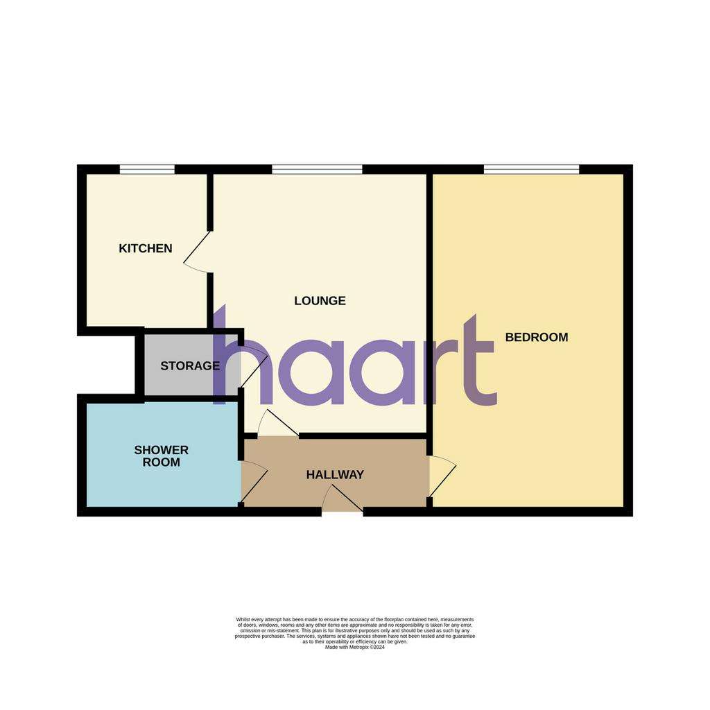 1 bedroom flat for sale - floorplan