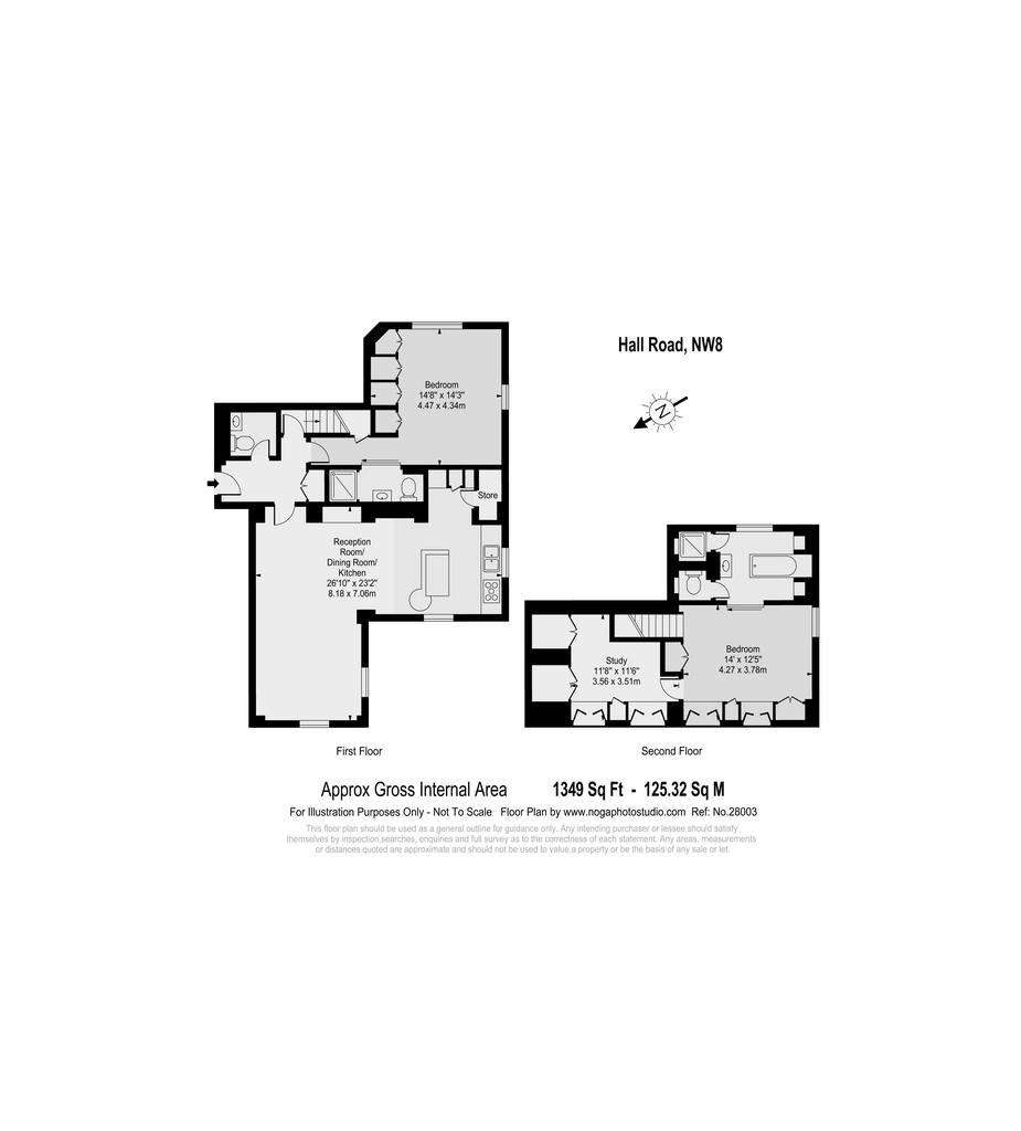 2 bedroom duplex apartment for sale - floorplan