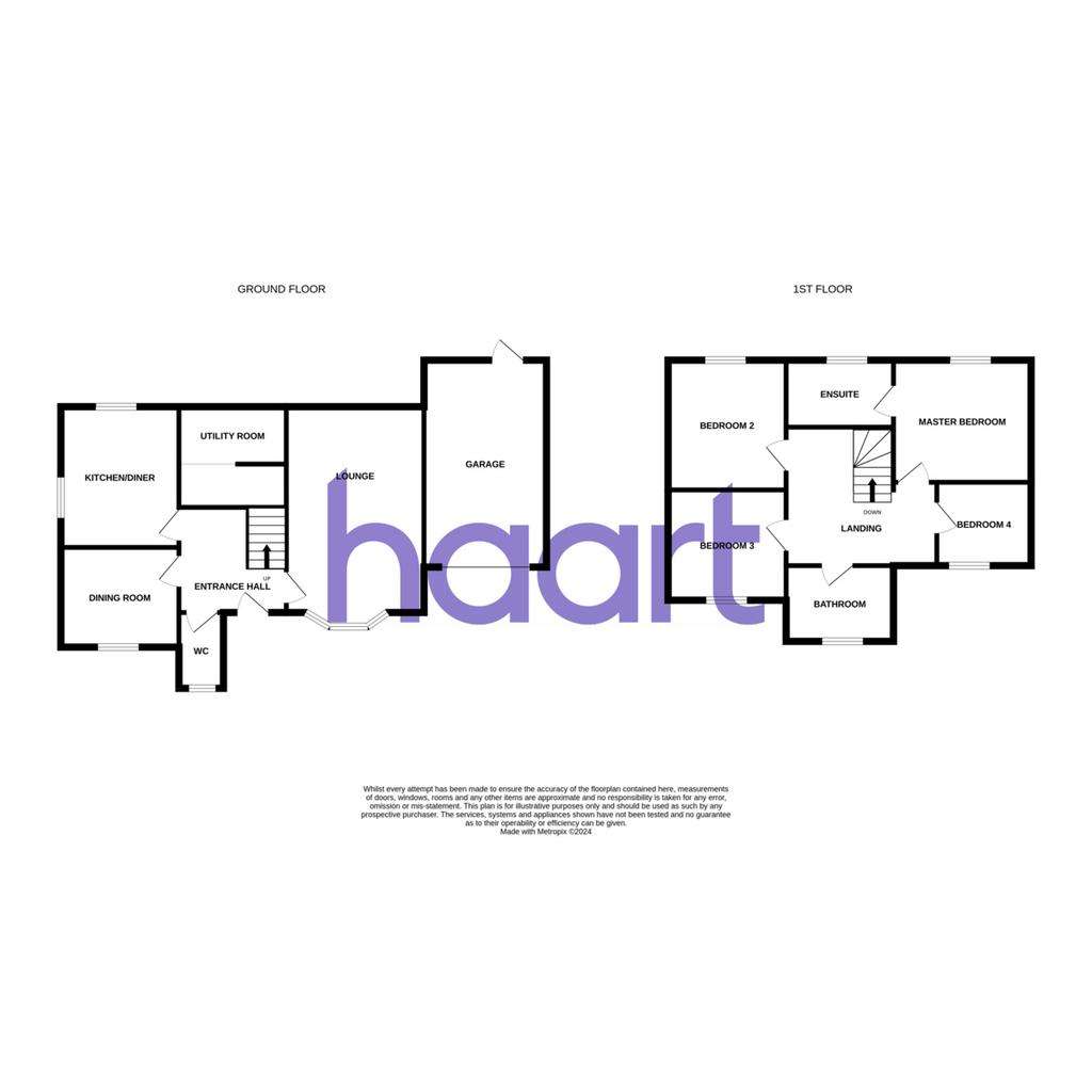 4 bedroom detached house for sale - floorplan