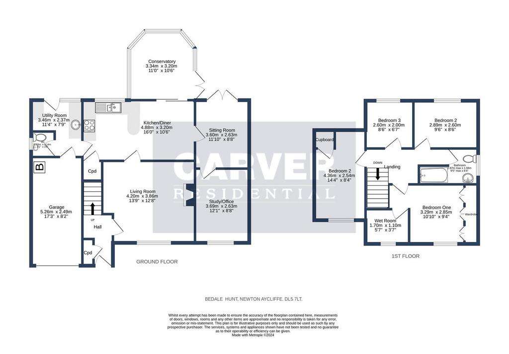 4 bedroom detached house for sale - floorplan