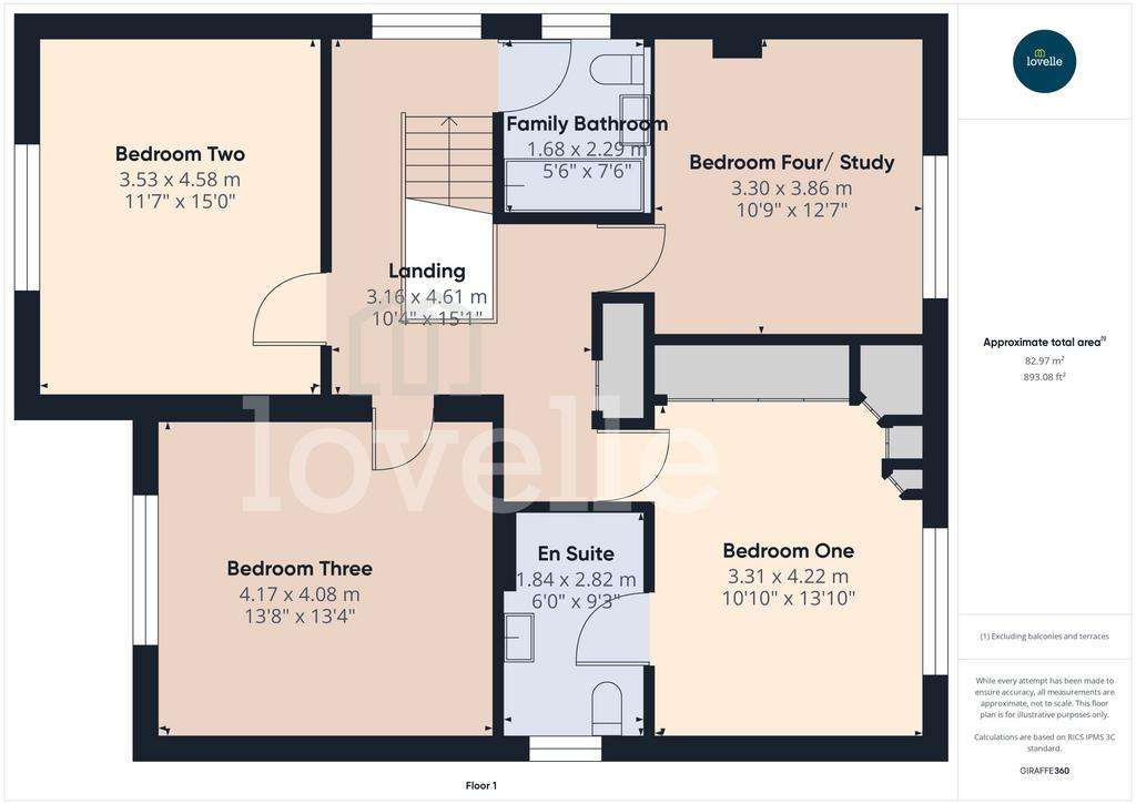 4 bedroom detached house for sale - floorplan