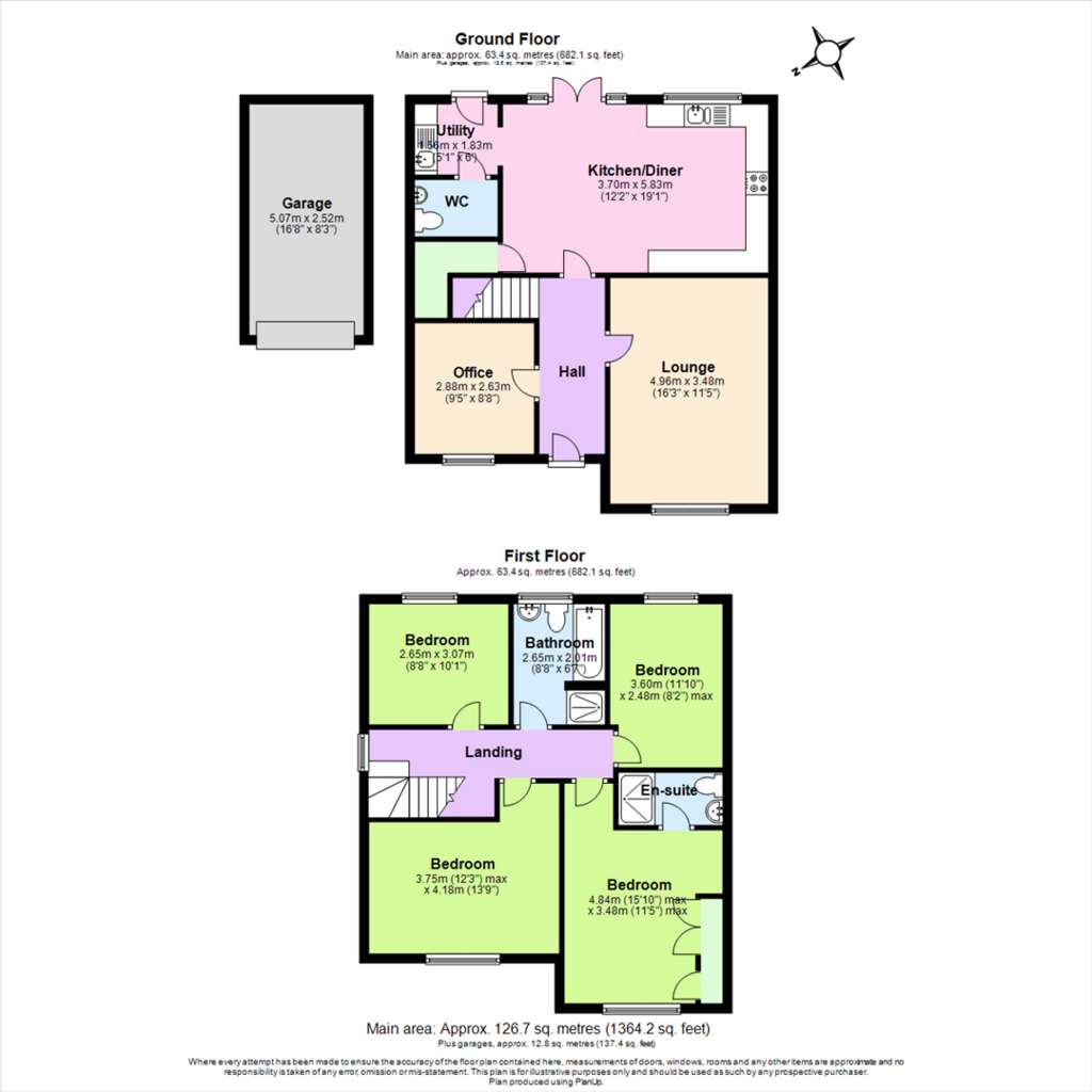 4 bedroom detached house for sale - floorplan