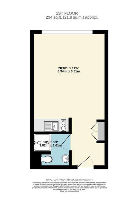 Room to rent - floorplan