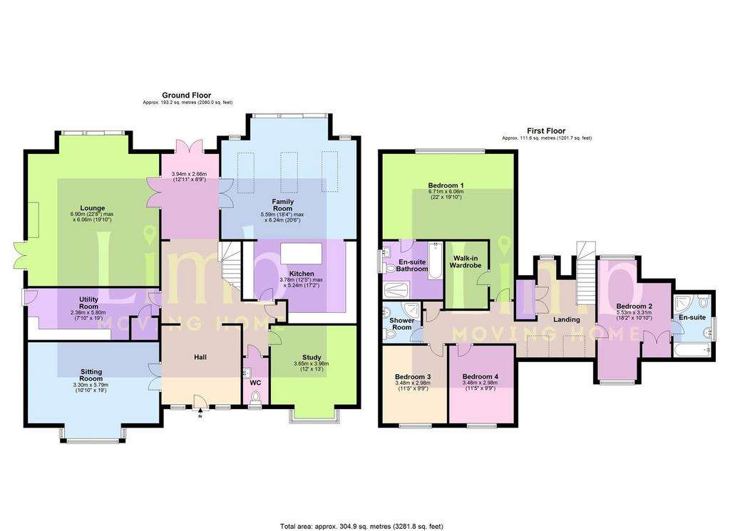 4 bedroom detached house for sale - floorplan