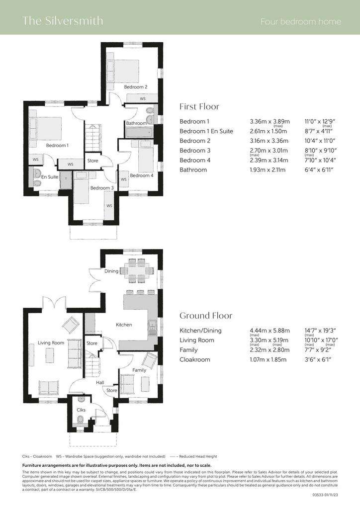 4 bedroom detached house for sale - floorplan