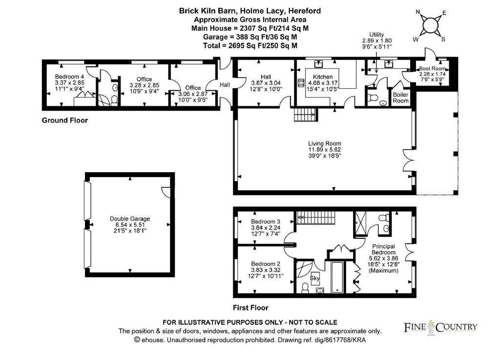 5 bedroom detached house for sale - floorplan