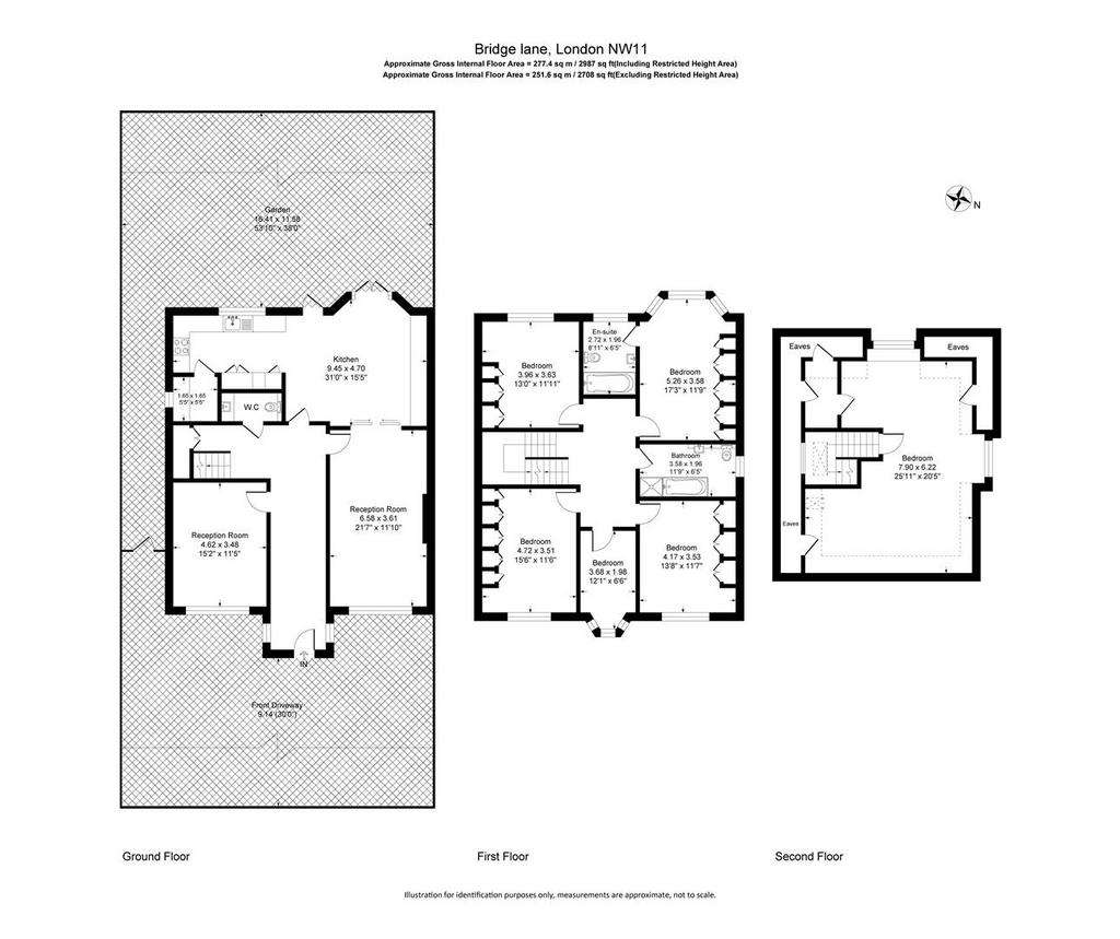 6 bedroom detached house to rent - floorplan