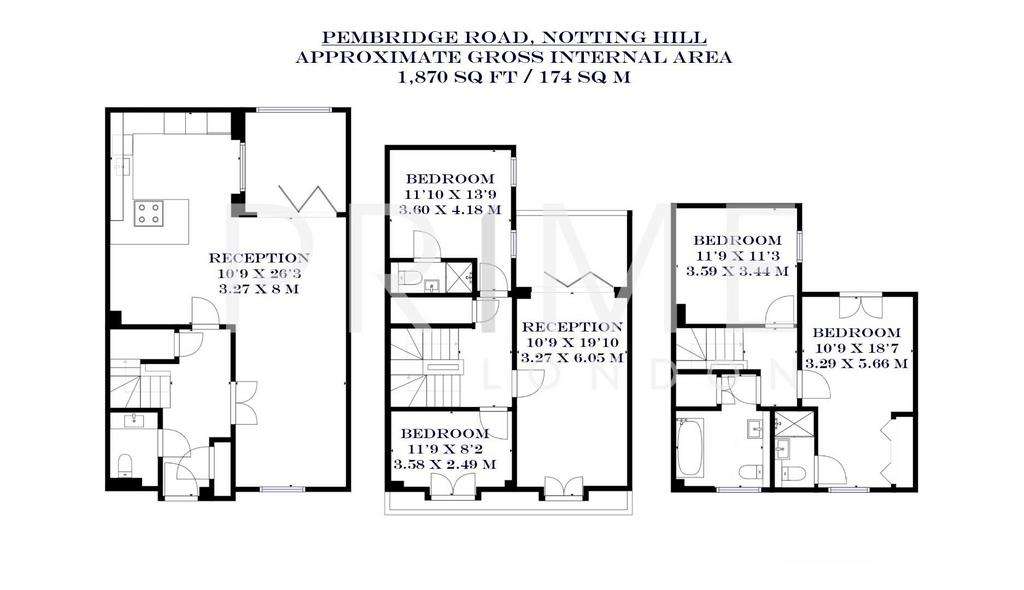 5 bedroom house to rent - floorplan