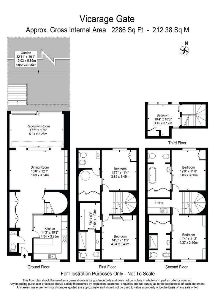 5 bedroom flat to rent - floorplan