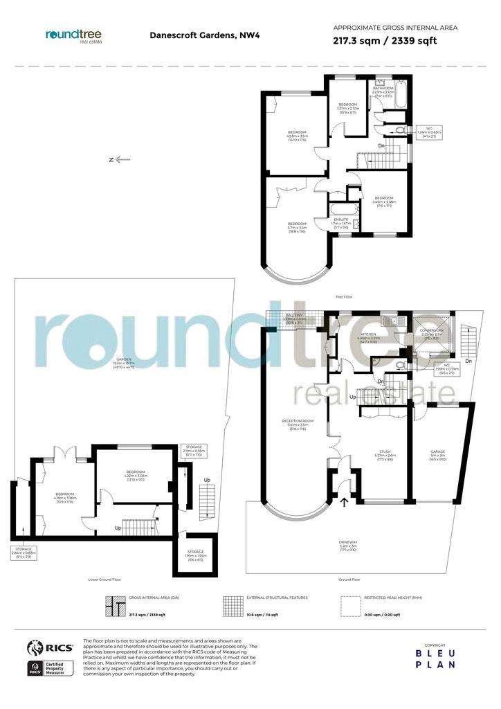 4 bedroom house to rent - floorplan