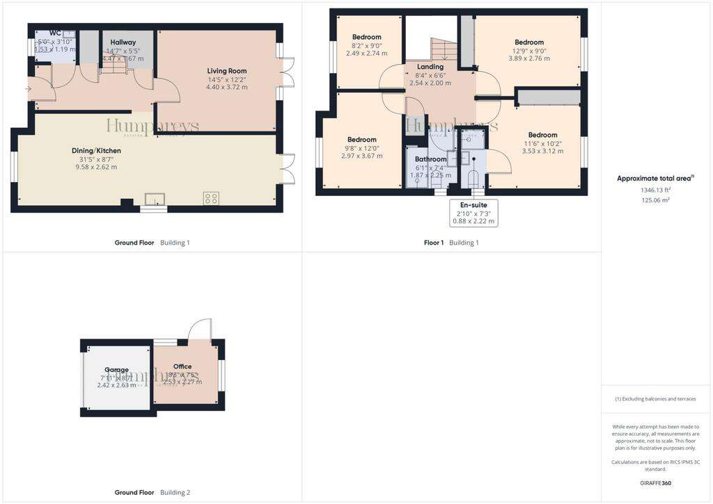 4 bedroom semi-detached house for sale - floorplan