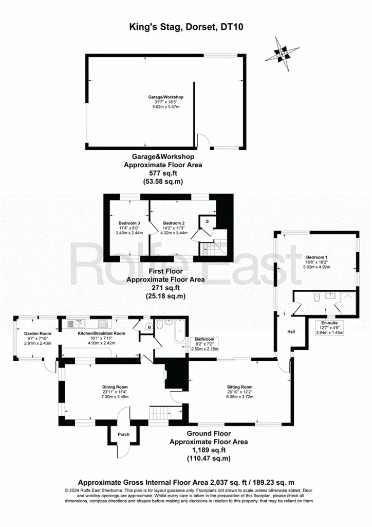 3 bedroom detached house for sale - floorplan