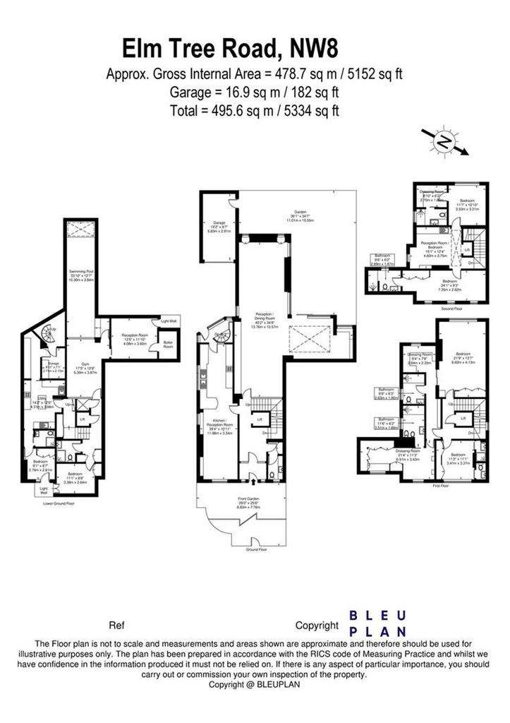 6 bedroom house to rent - floorplan