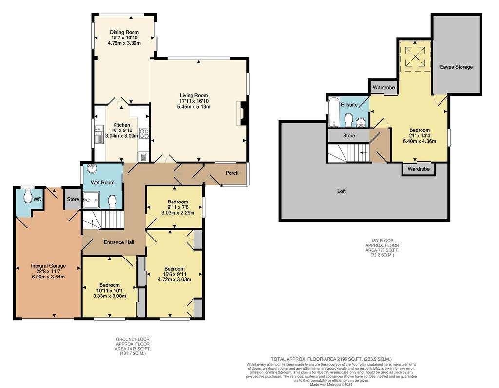 4 bedroom detached house for sale - floorplan