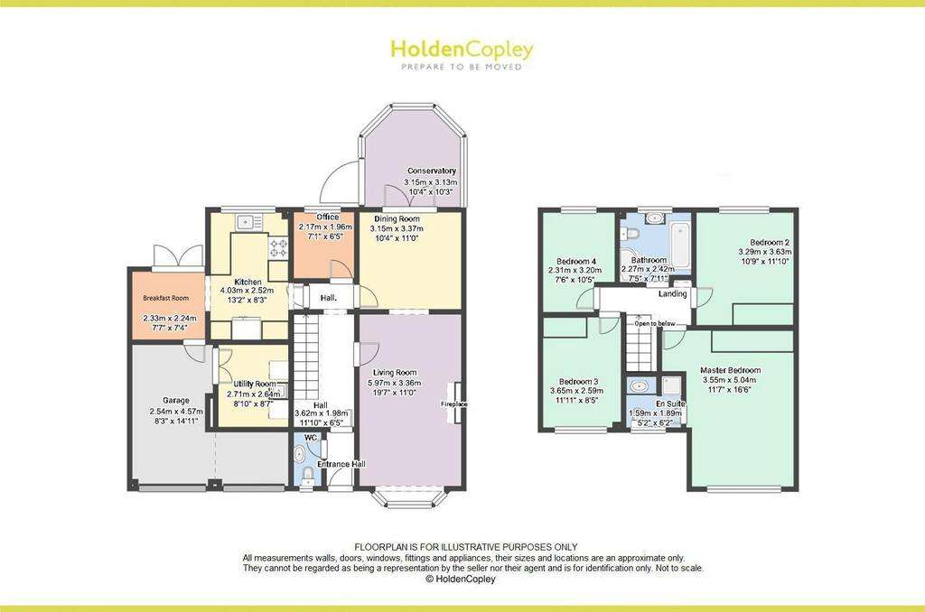 4 bedroom detached house for sale - floorplan