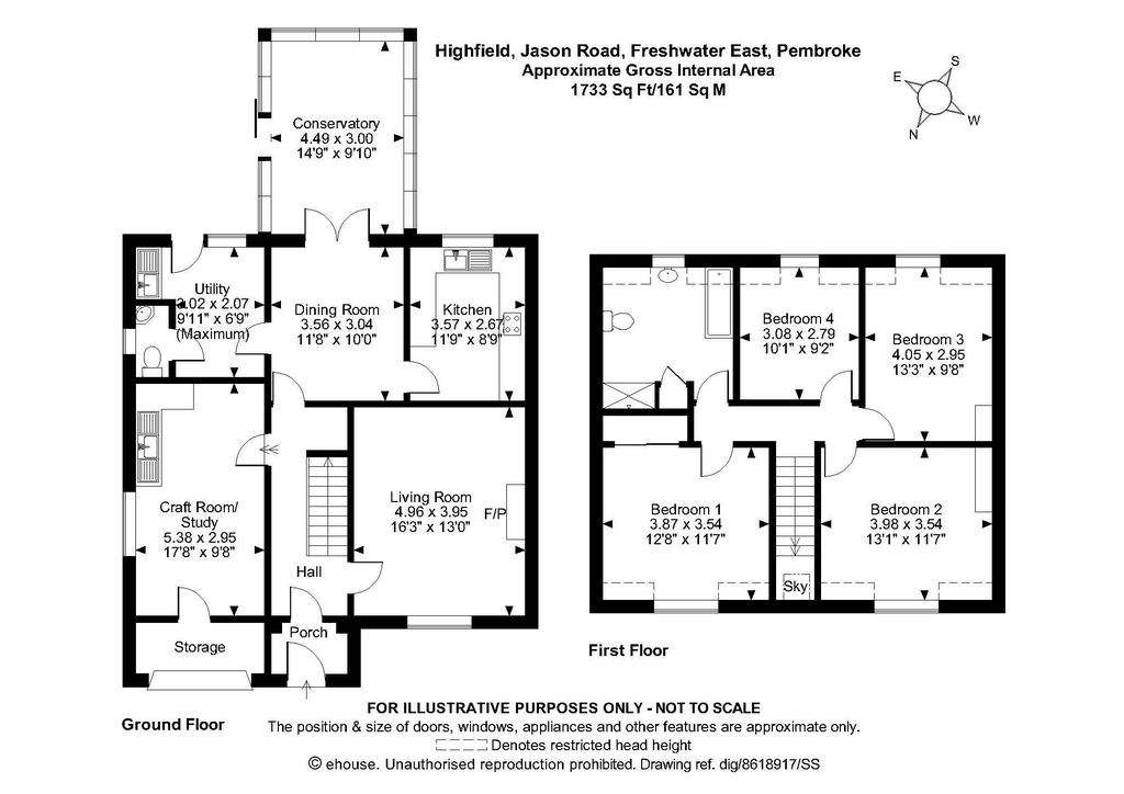 4 bedroom detached house for sale - floorplan