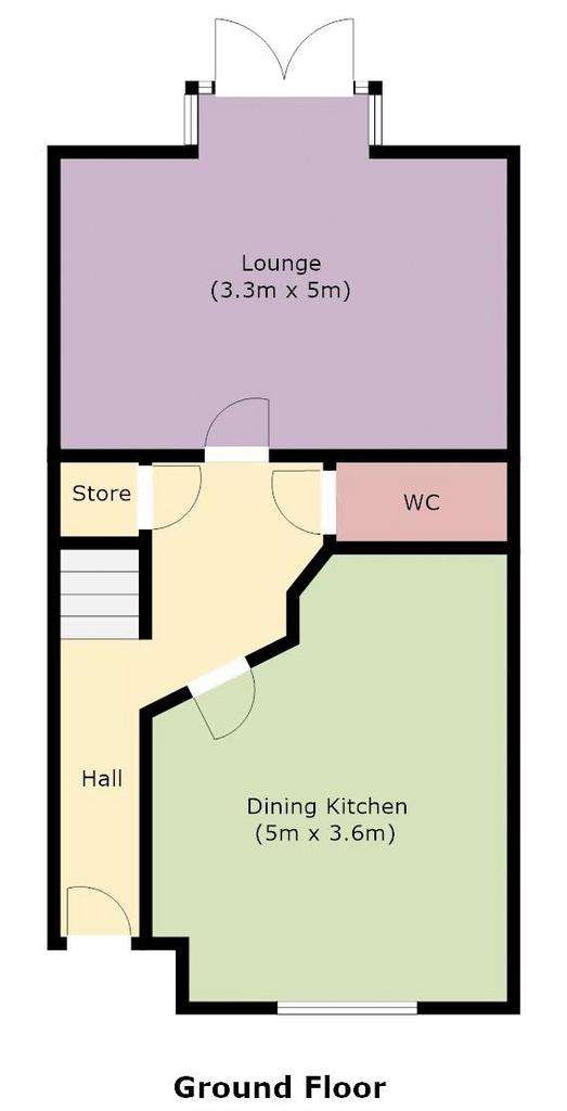 4 bedroom town house for sale - floorplan