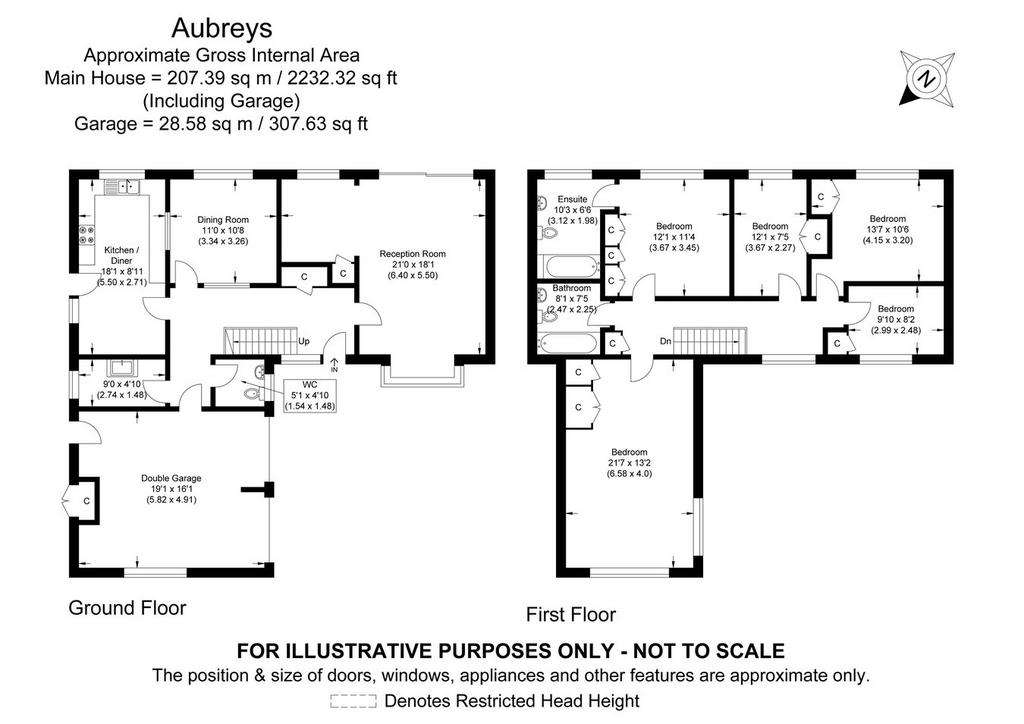 5 bedroom detached house for sale - floorplan