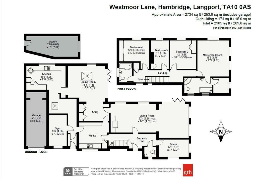 4 bedroom detached house for sale - floorplan