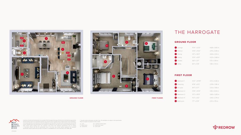 4 bedroom detached house for sale - floorplan