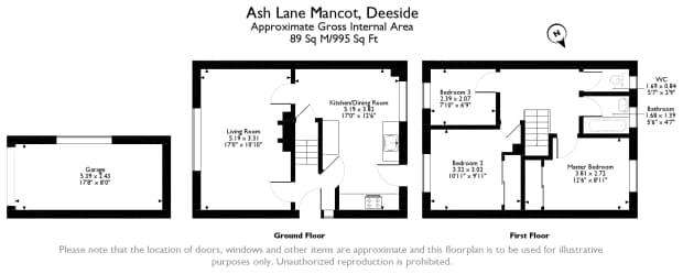 3 bedroom semi-detached house to rent - floorplan