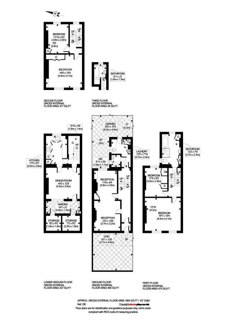 4 bedroom house to rent - floorplan