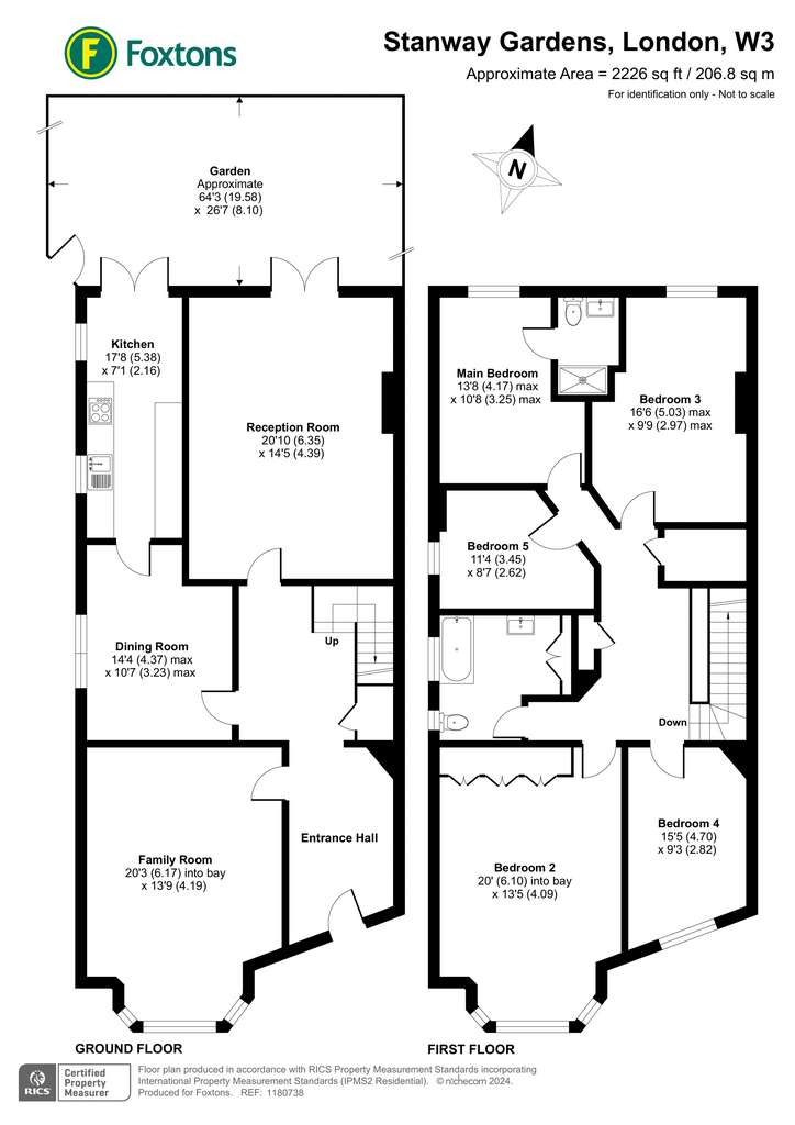 5 bedroom house to rent - floorplan