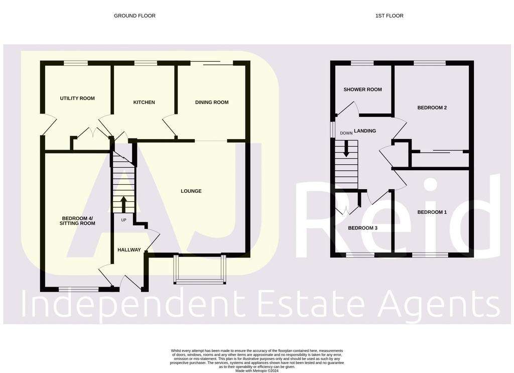 4 bedroom detached house for sale - floorplan