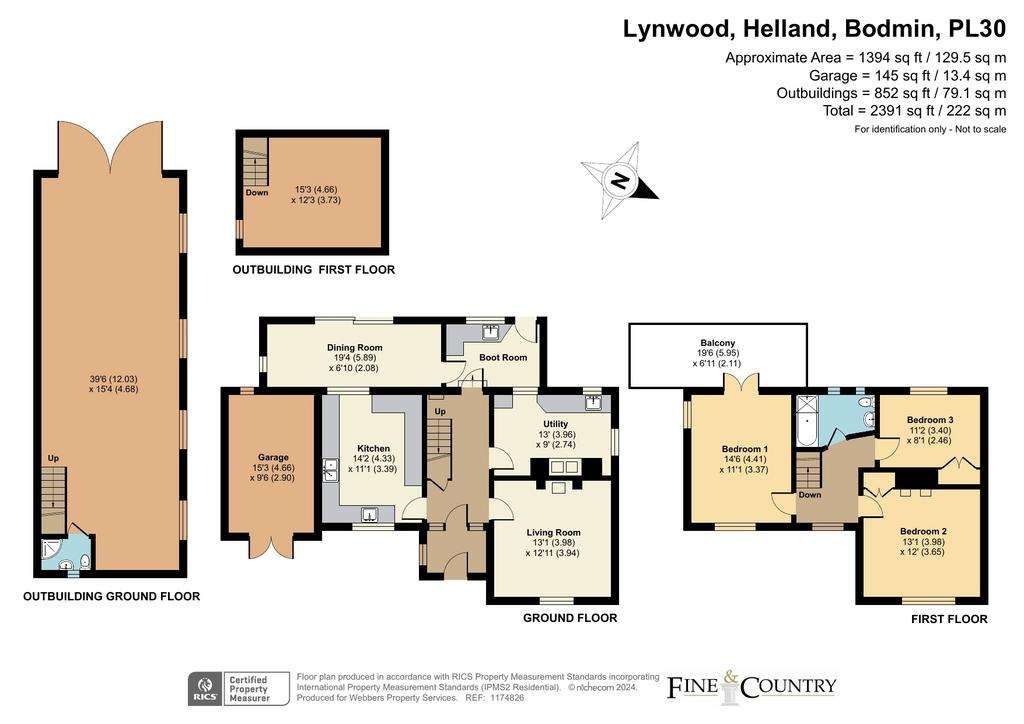 3 bedroom detached house for sale - floorplan