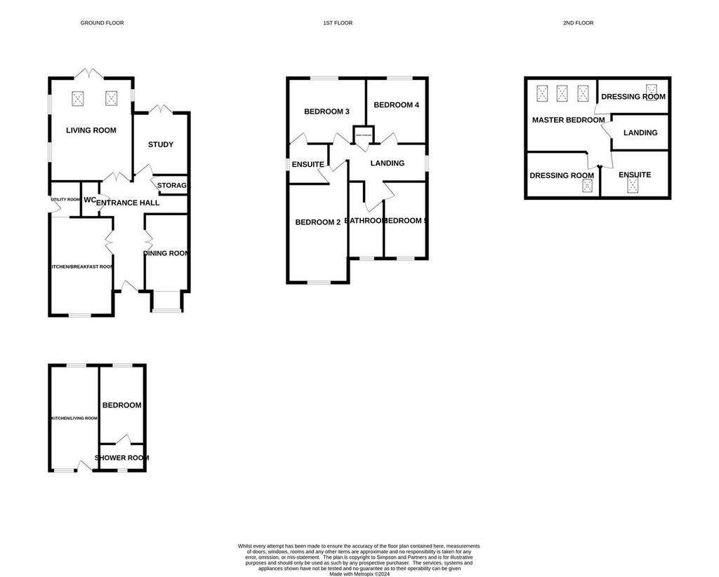 5 bedroom detached house for sale - floorplan